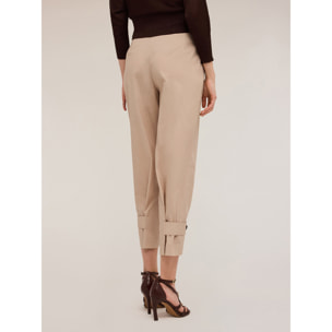 Motivi - Pantaloni chino barrel leg - Beige