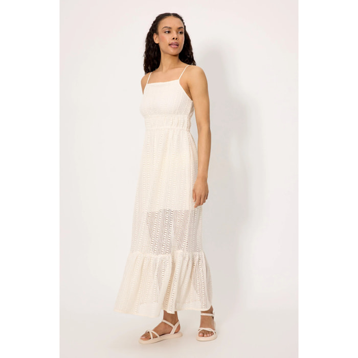 Vestito lungo Beige