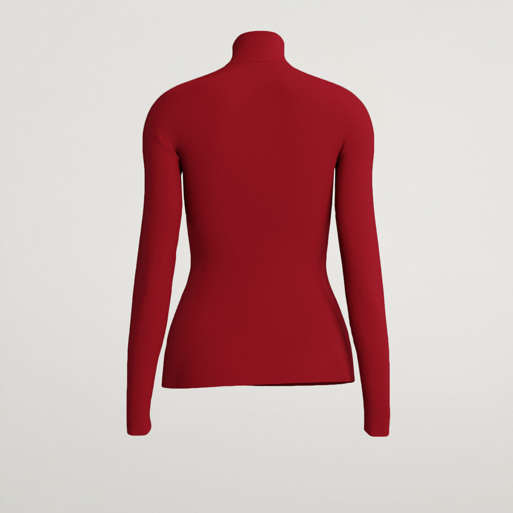 Top a maniche lunghe a collo alto Turtleneck Top Long Sleeves