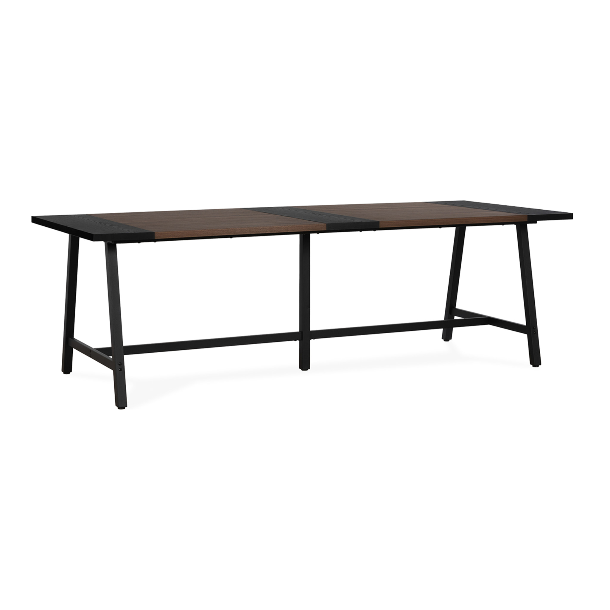 Mesa de comedor Caracas efecto Nogal, 240 cm
