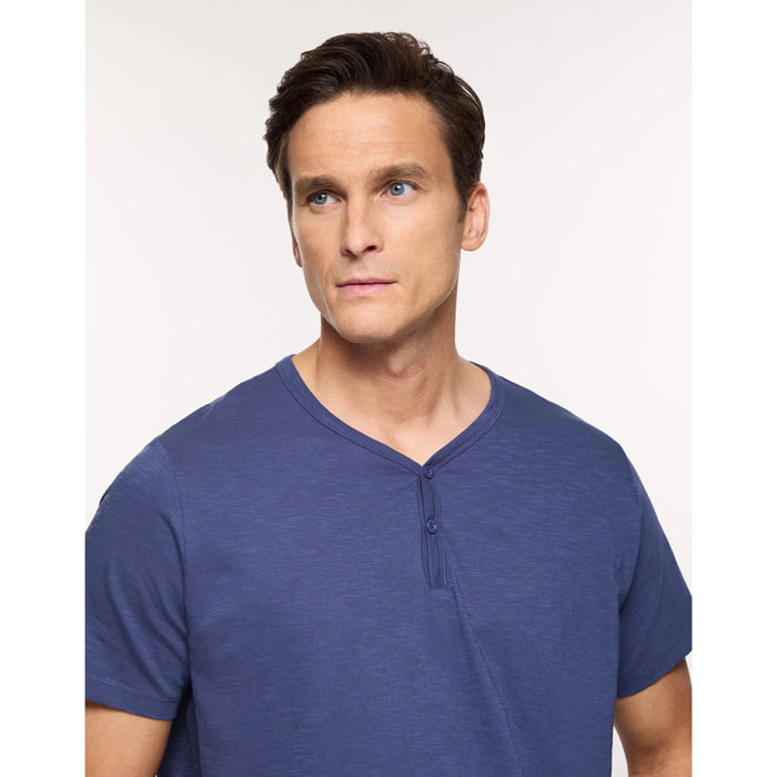 Camiseta Manga Corta Azul Marino - Kairox