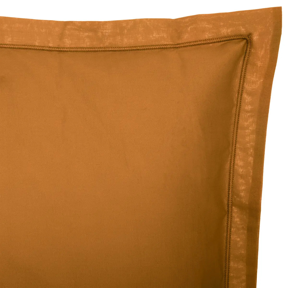 Taie d'oreiller "Carina" coton 50x70cm jaune cumin