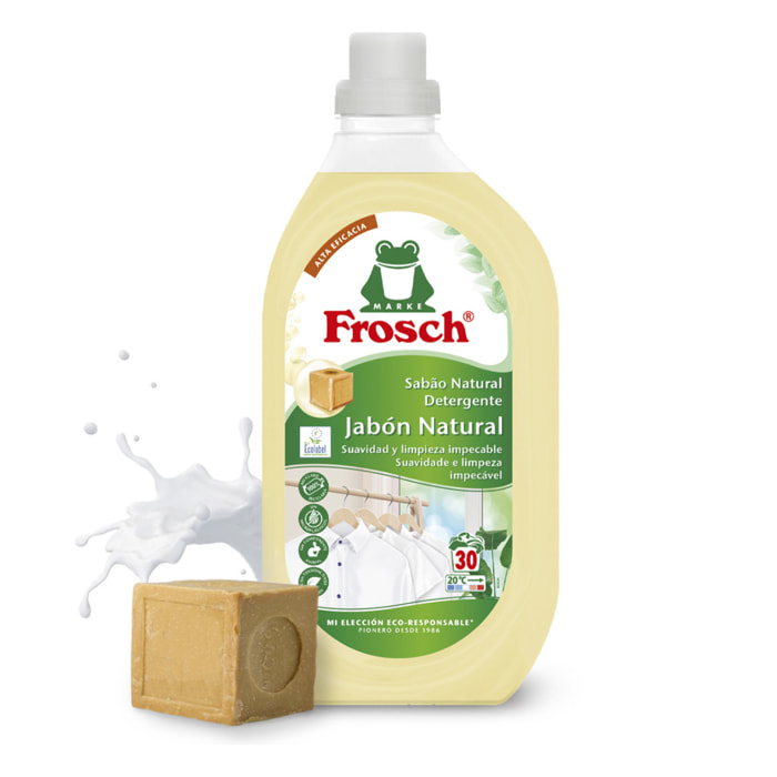 Pack 10x Detergente jabón natural Frosch 1500 ml