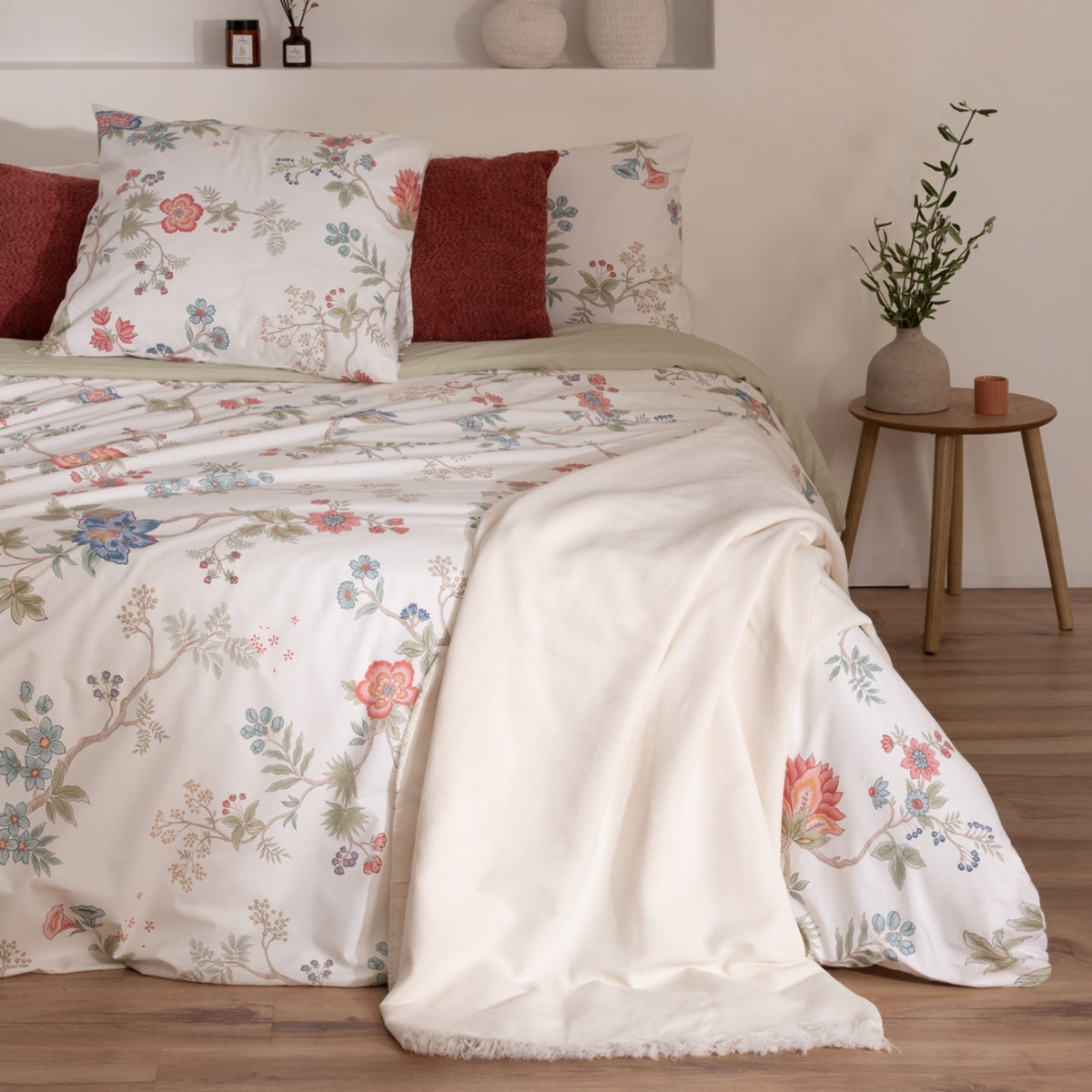 Housse de couette POLINESIA BLANC