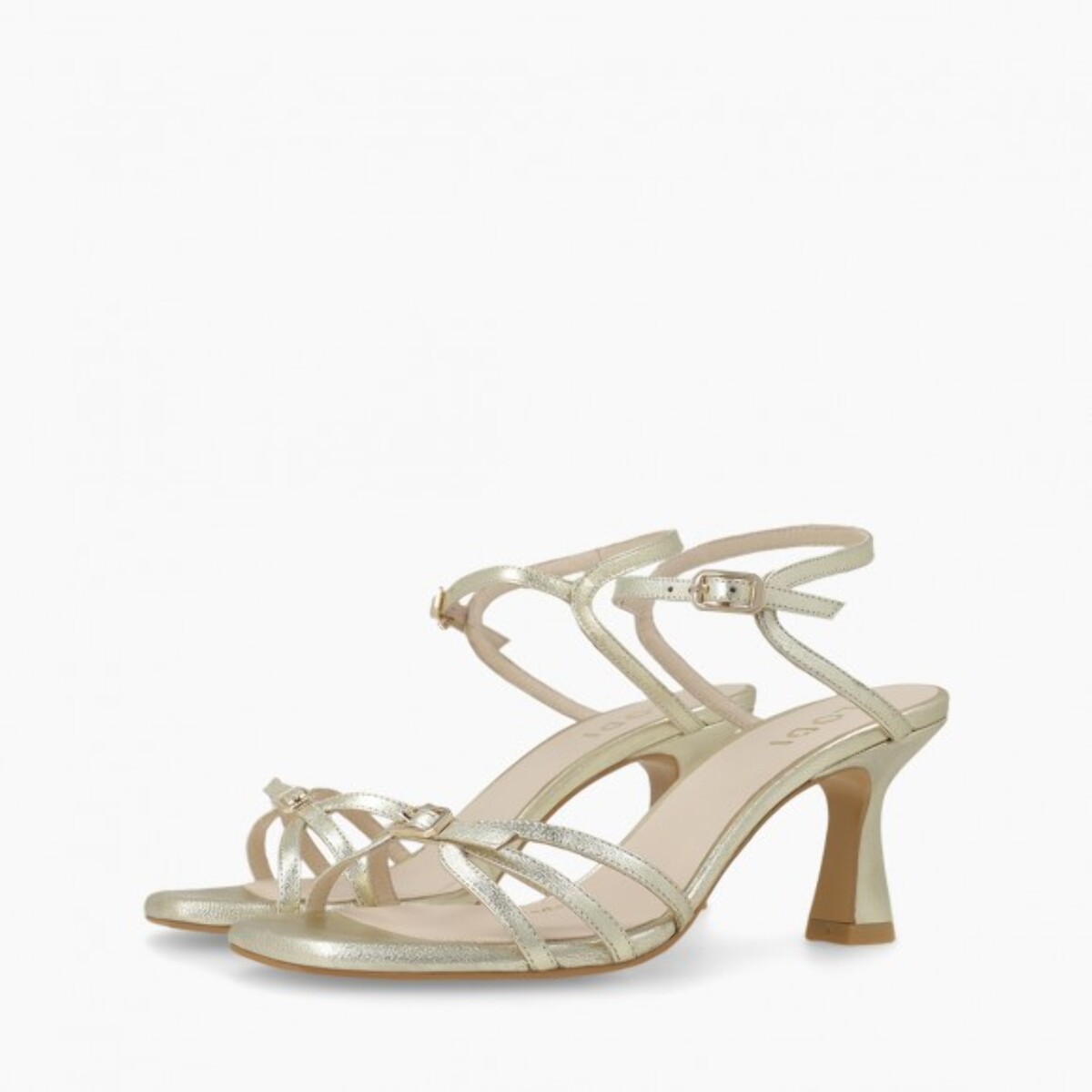 SANDALIAS DORADAS LUKI