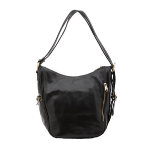 Borsa a spalla  da donna In Vera pelle Made in Italy 31x28x20 cm