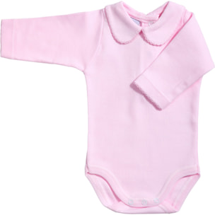 Body bebé manga larga cuello elegante