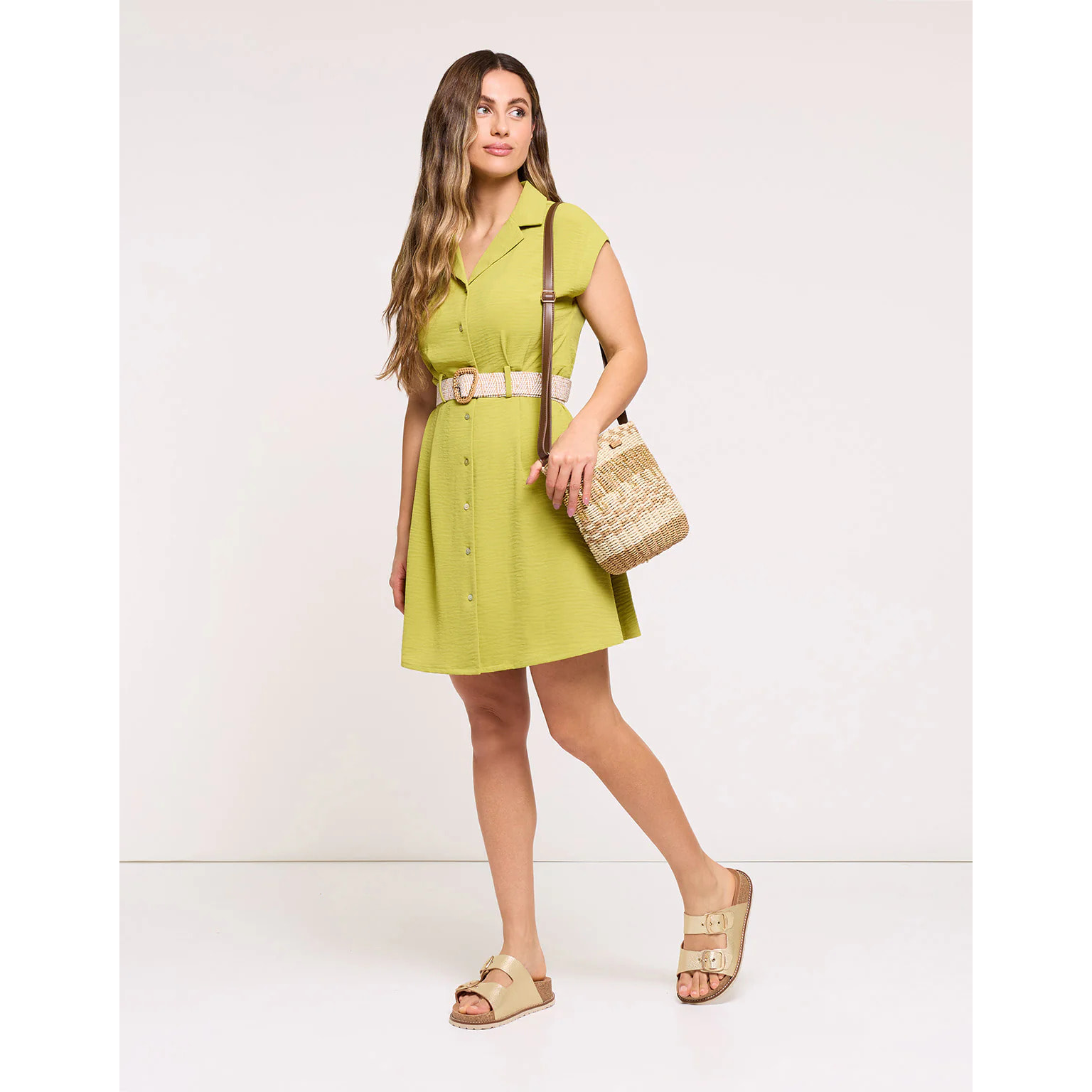 Vestido Corto Amarillo - Tonlon II