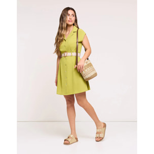 Vestido Corto Amarillo - Tonlon II