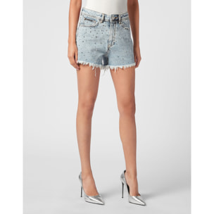 PHILIPP PLEIN Pantalones cortos vaqueros