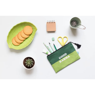 Estuche de tela "Good Karma"