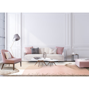 Alfombra de vinilo CERAMIKO, Larissa, diseño moderno 70x100 cm