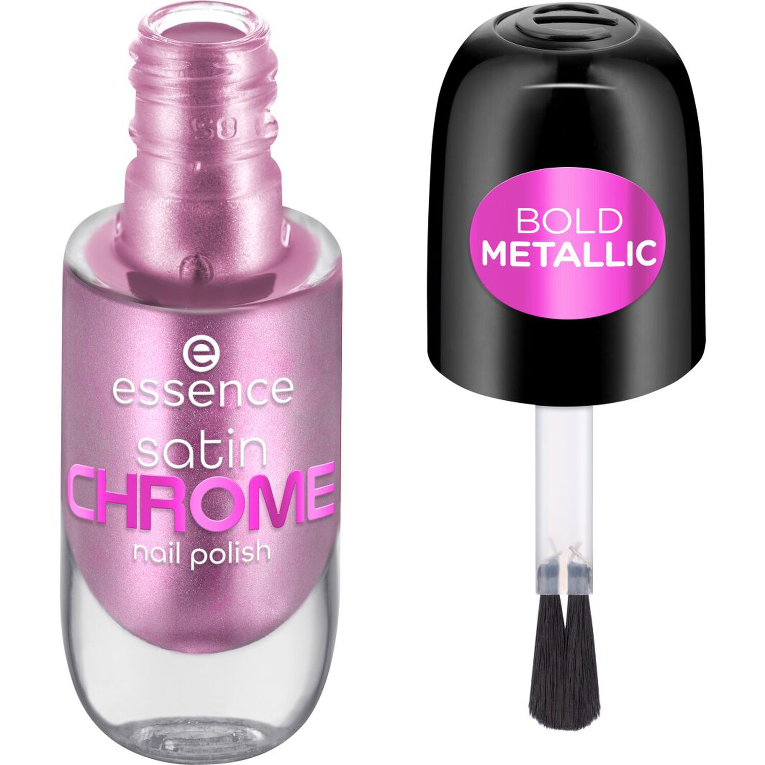 Satin Chrome Nail Polish - Vernis à Ongles Métallisé