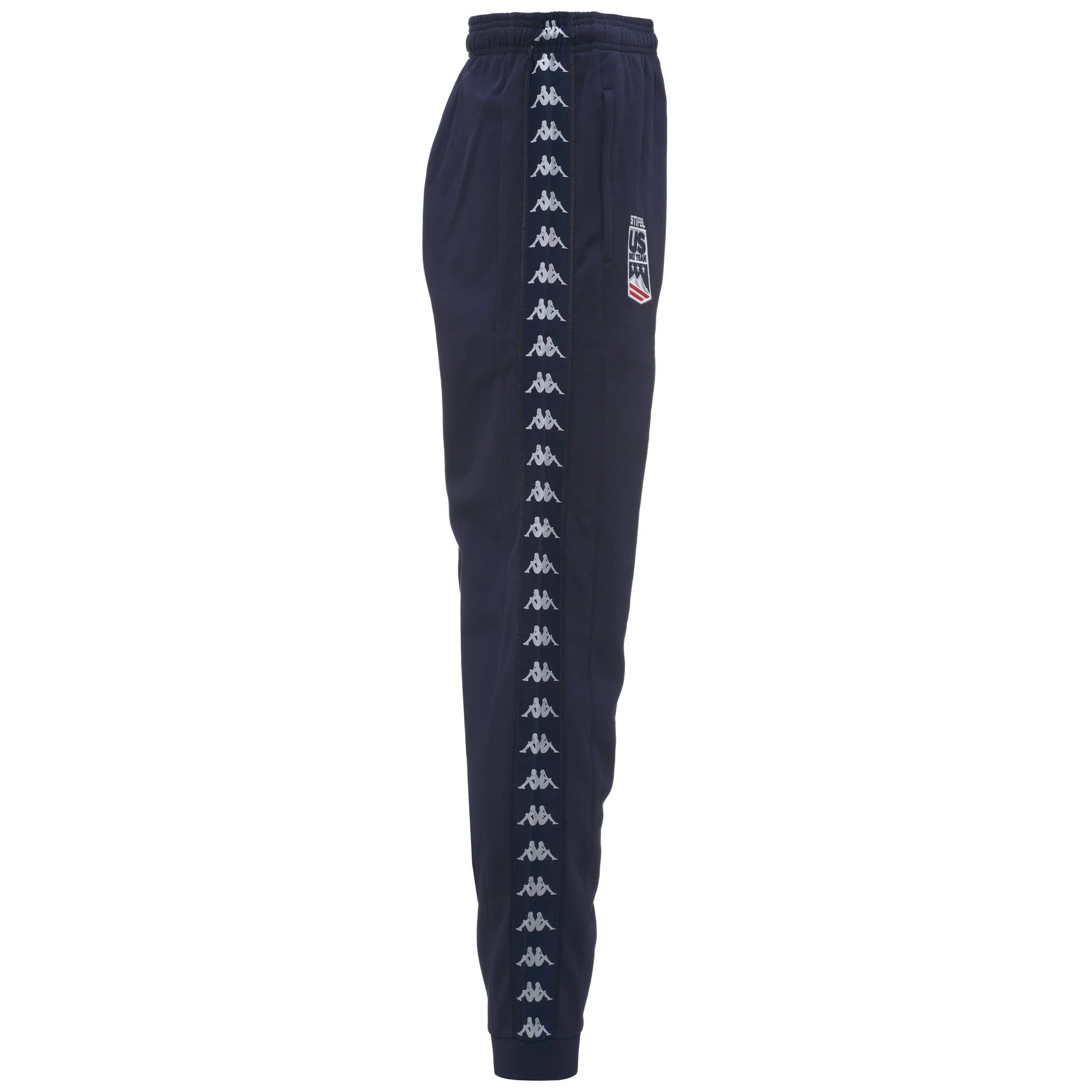 Kappa - Pantaloni Uomo Blu - 222 Banda Arufinzip Us