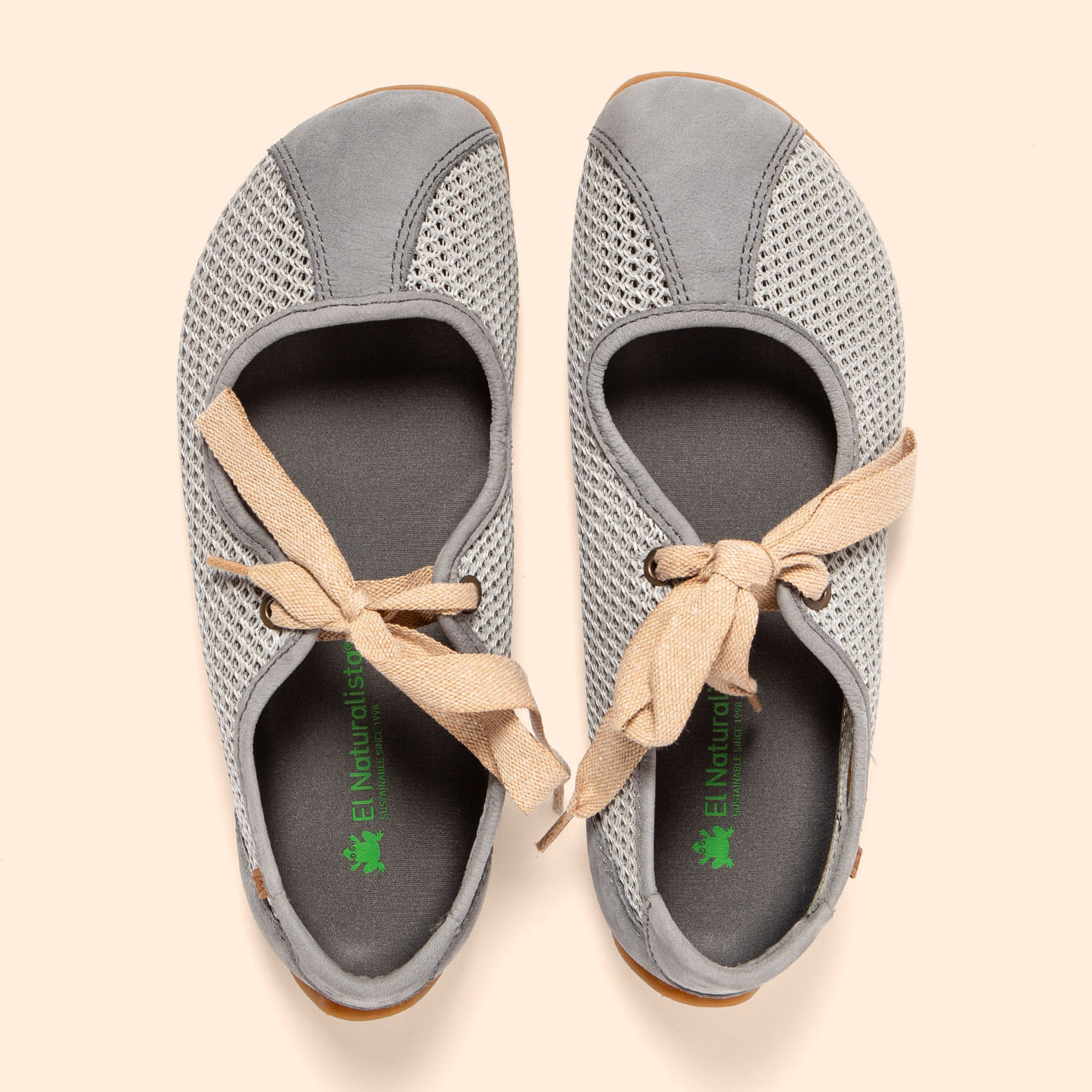 Zapatos N5936C MULTI MATERIAL GREY/ ONDINA color Grey