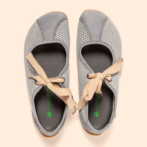 Zapatos N5936C MULTI MATERIAL GREY/ ONDINA color Grey