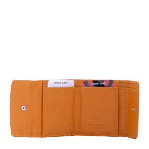 Portafoglio  da donna ecopelle Prodotto Vegano 9x8x2 cm