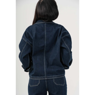Kocca - Giacca denim over strutturata Donna
