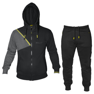 Tuta Uomo PHIL MILLER Cotone Felpato Zip Cappuccio