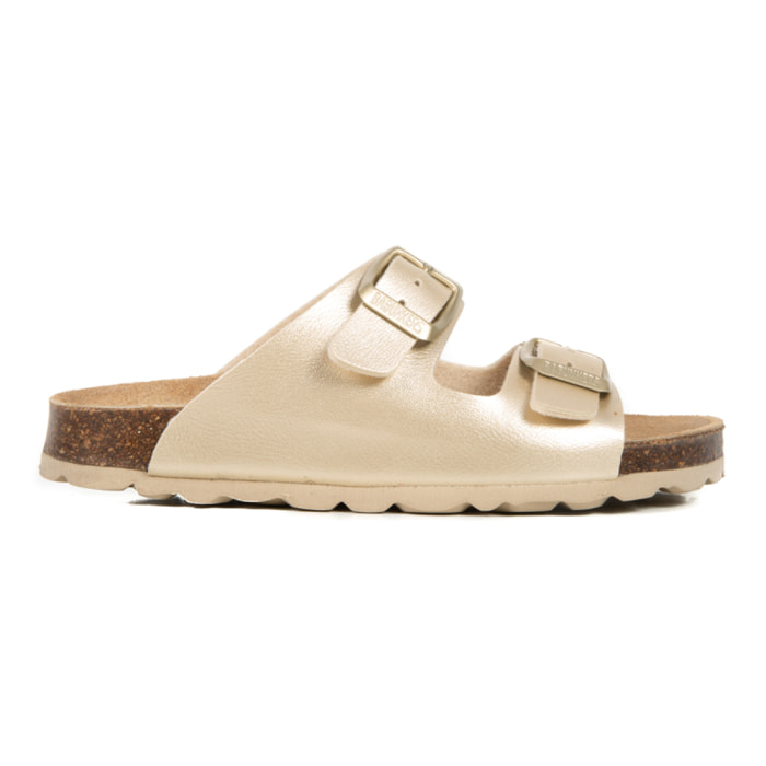 Sandalia BABUNKERS DORADO