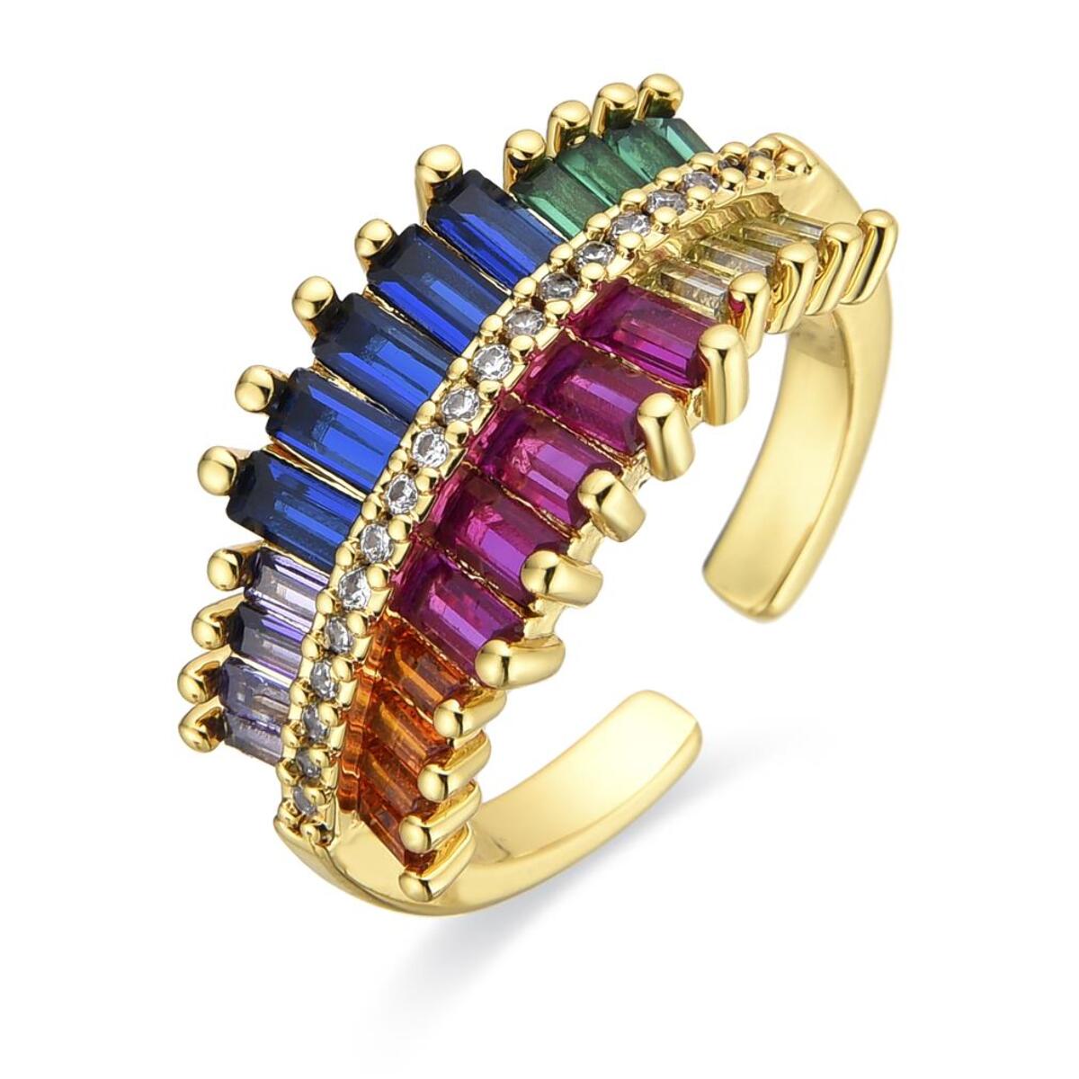 Anillo acabado oro 18k