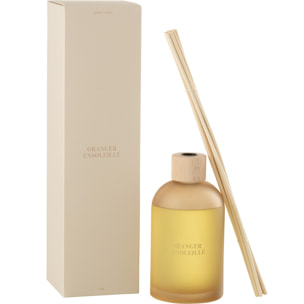 J-Line Bâtonnets parfumés Accords Essentiels - Oranger Ensoleillé - jaune - 550ml