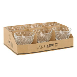 Coupe Lea transparent D11xp10,2cm