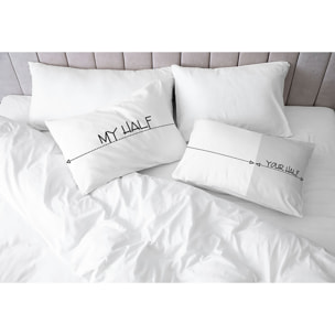 COPPIA FEDERE PRINTED COTONE 24