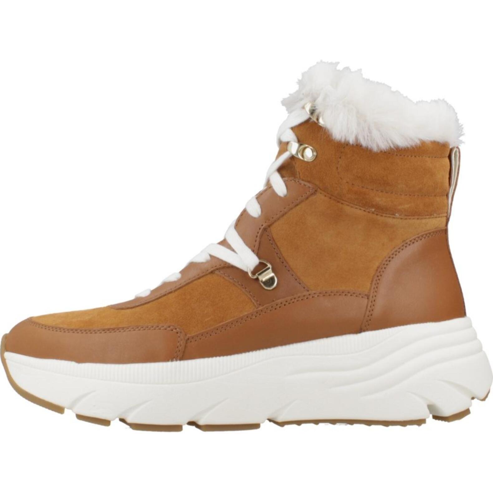 Botines Mujer de la marca GEOX  modelo D DIAMANTA MARRON