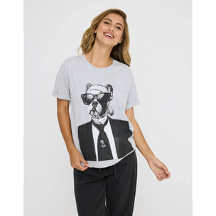 Camiseta Manga Corta Estampado - Karldog