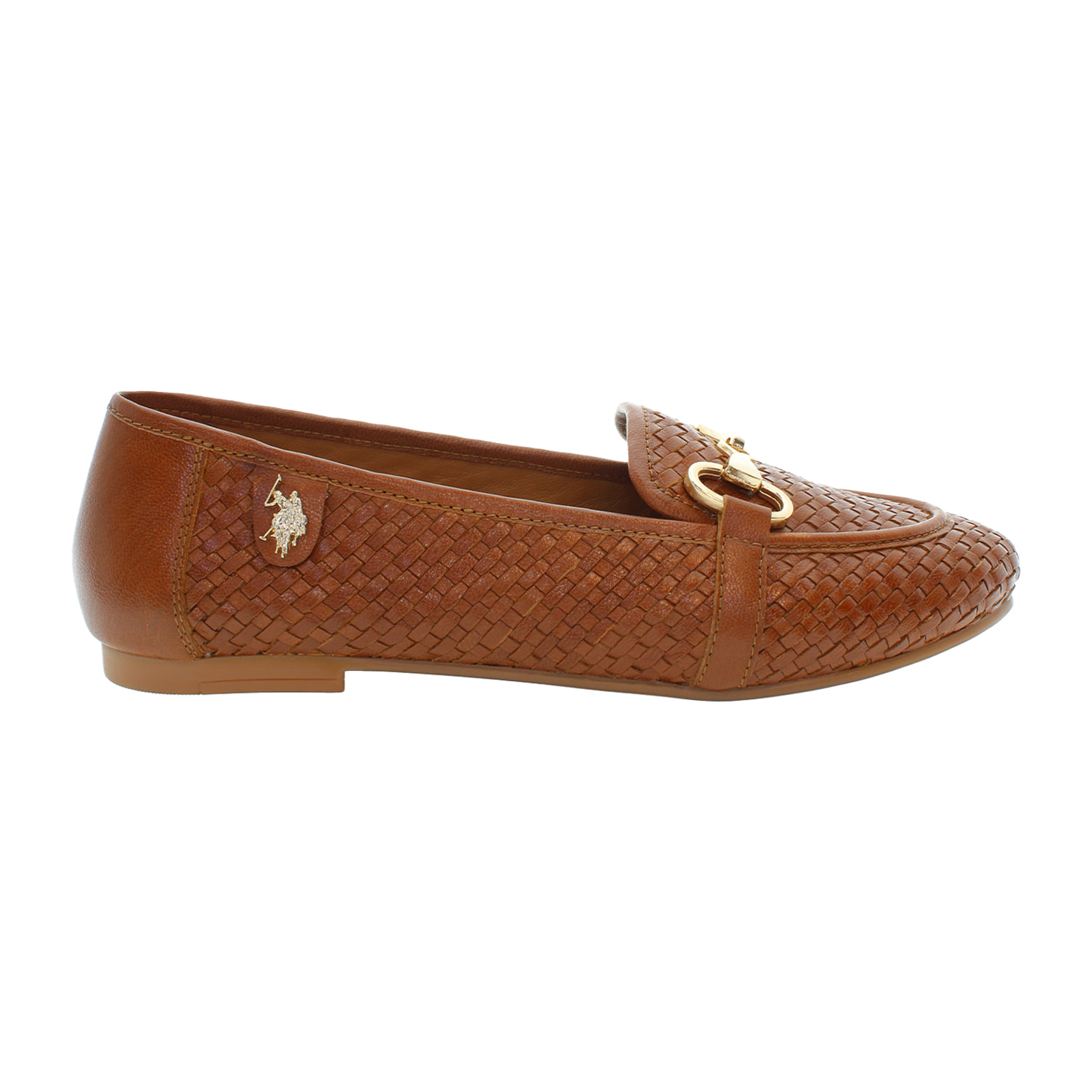 U.S. Polo Assn. - Mocassini CHERY001W/5L3 in pelle per donna