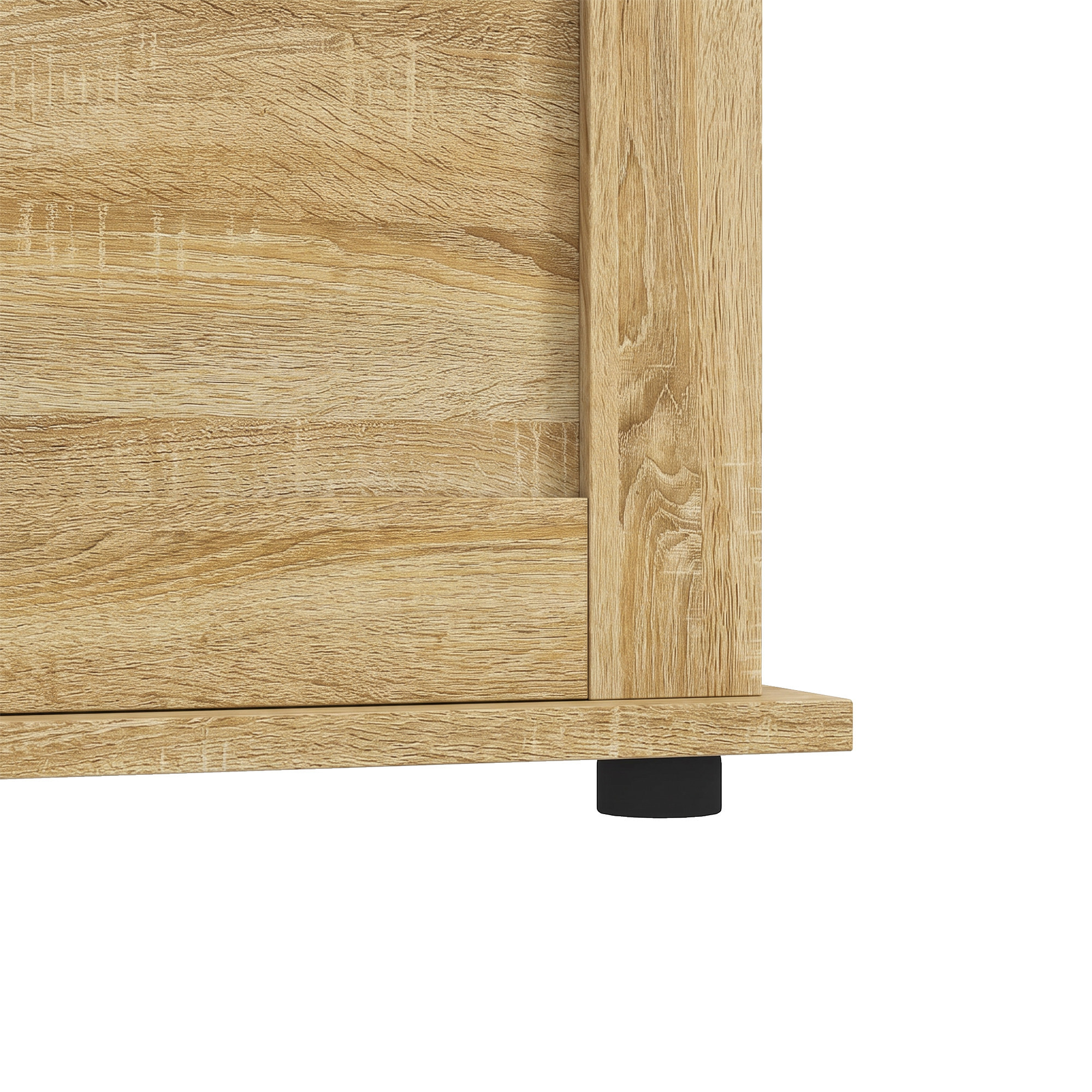 Coffre malle de rangement coffre à jouets dim. 80L x 40l x 45H cm effet bois clair