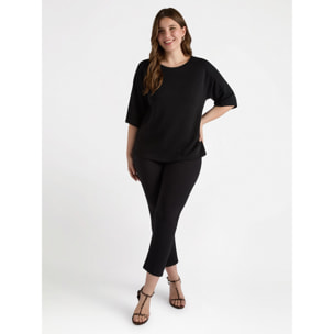 Fiorella Rubino - Pantaloni capri - Nero