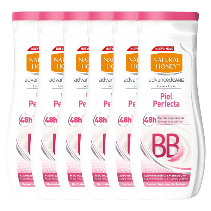 PACK X6 LOCIÓN CORPORAL PIEL PERFECTA NATURAL HONEY