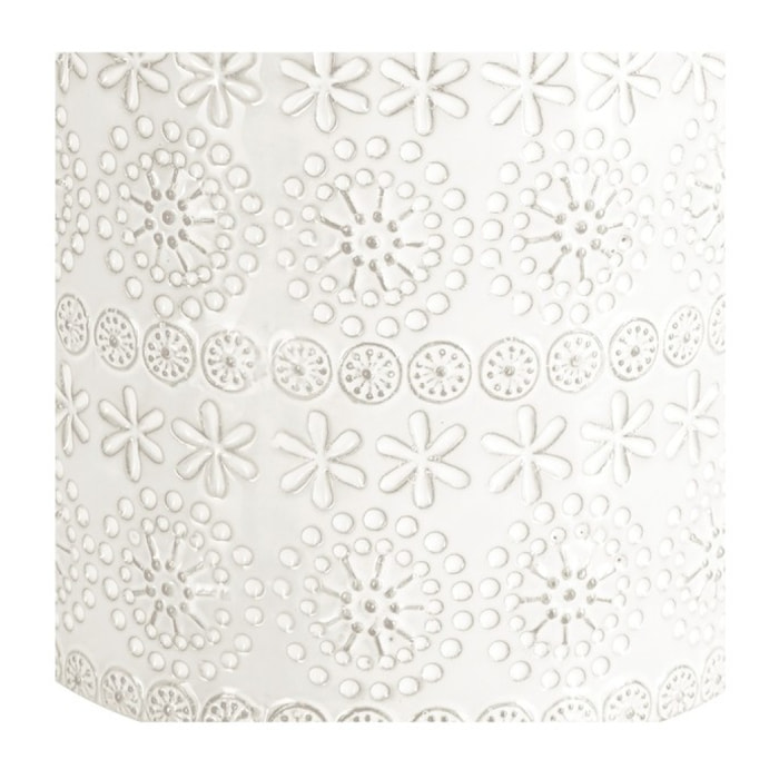 Gobelet Porcelaine RELIEF Blanc Spirella