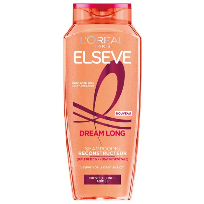 Lot de 12 - L’Oréal Paris Elseve Dream Long Shampooing Reconstructeur 300ml