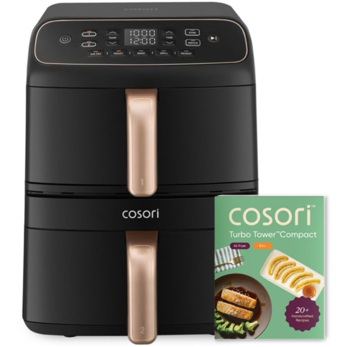 Friteuse sans huile COSORI Turbo Tower™ 8,6L