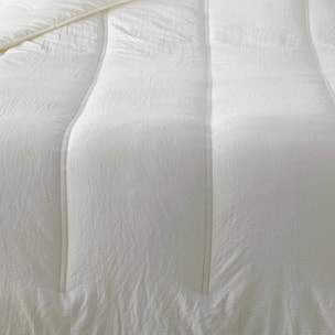 Jeté de lit uni - Crème