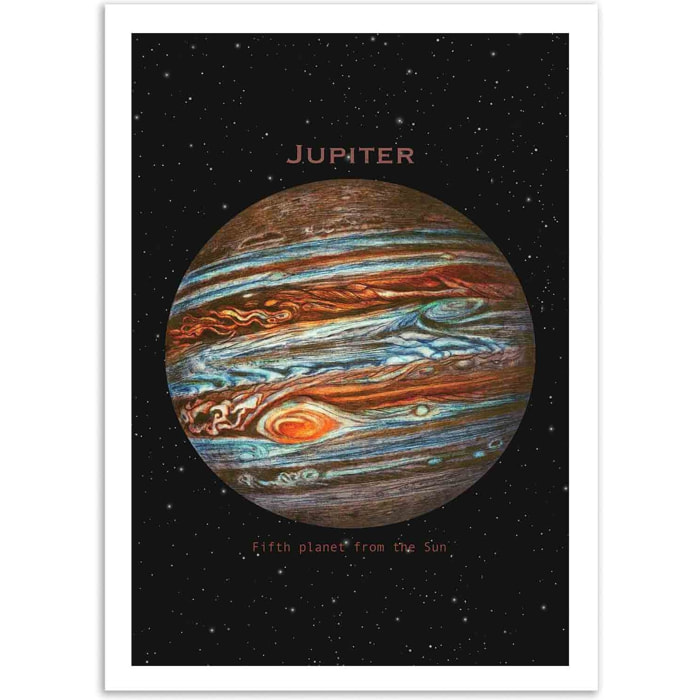 Affiche - Jupiter - Terry Fan