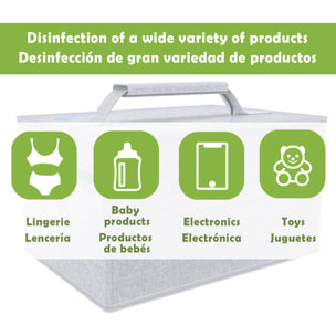 Esterilizador portátil de rayos led ultravioleta