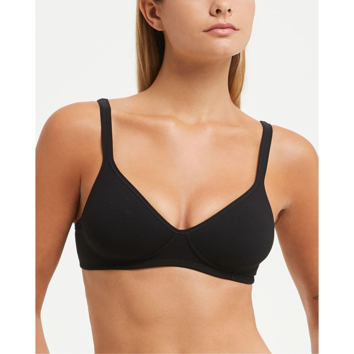 Reggiseno cotone lunetta