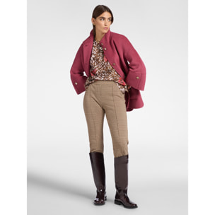 Elena Mirò - Jeggings de jacquard tipo pull-on - Beige