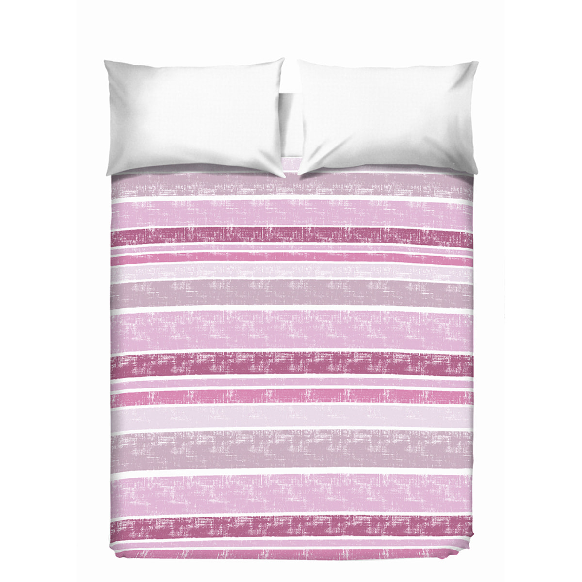 Copriletto di cotone Riga Rodrigo rosa