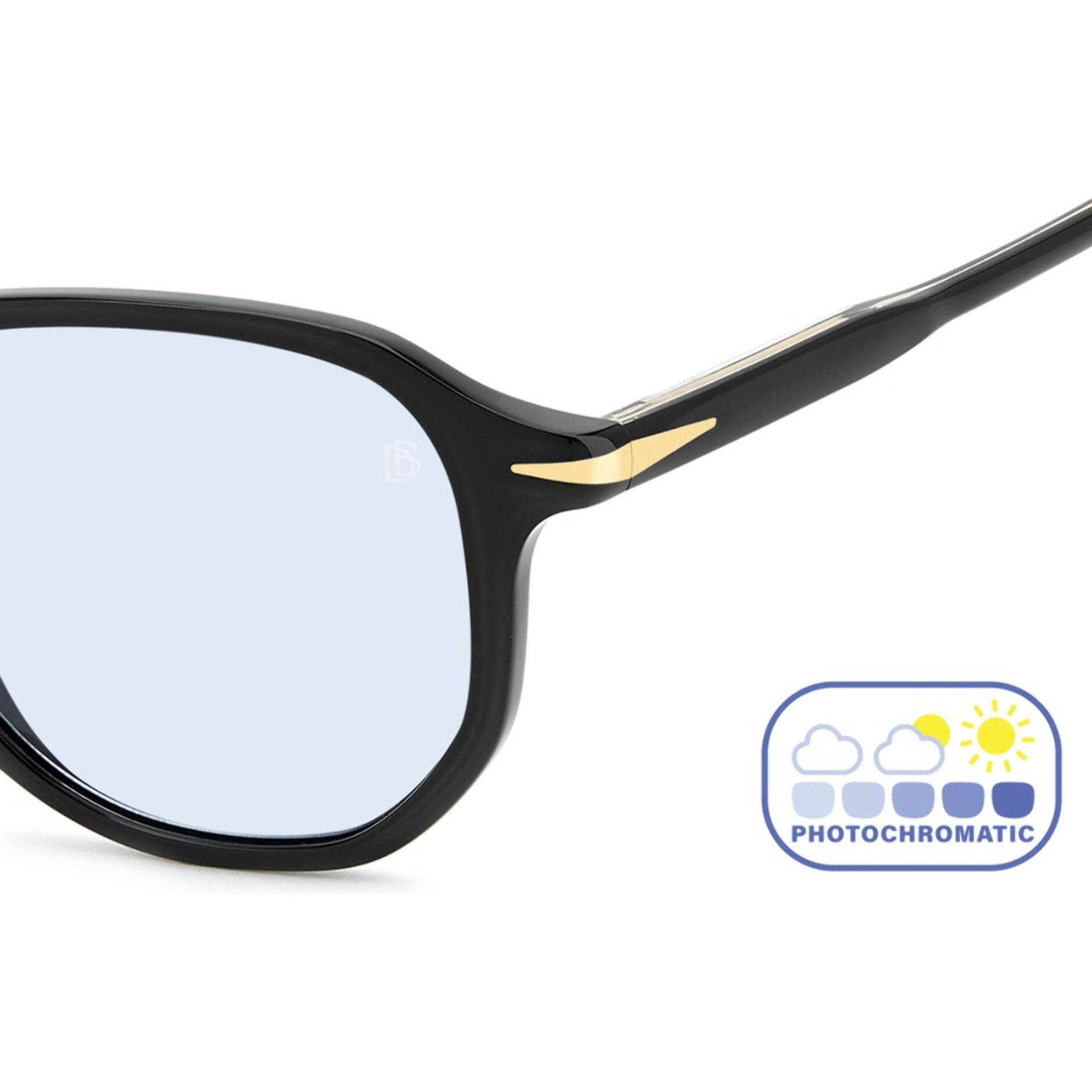 Gafas de Sol David Beckham DB 1140/S 807 QZ Fotocromáticas de Acetato Hombre 50 mm