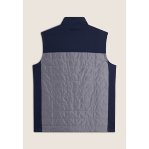 Gilet Uomo Biolore con Imbottitura Leggera e chiusura Zip