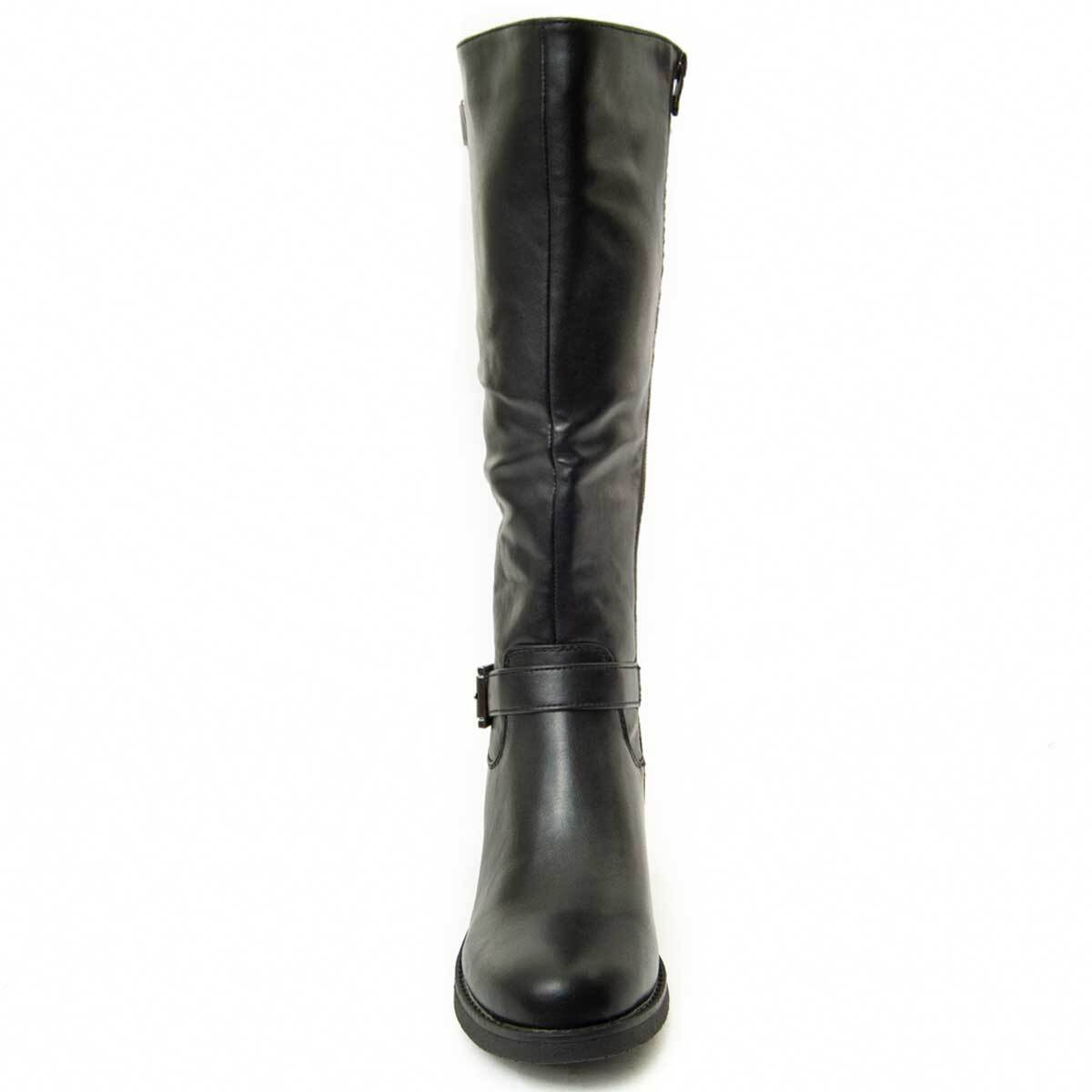 Bota de tacón - Negro - Altura: 7 cm