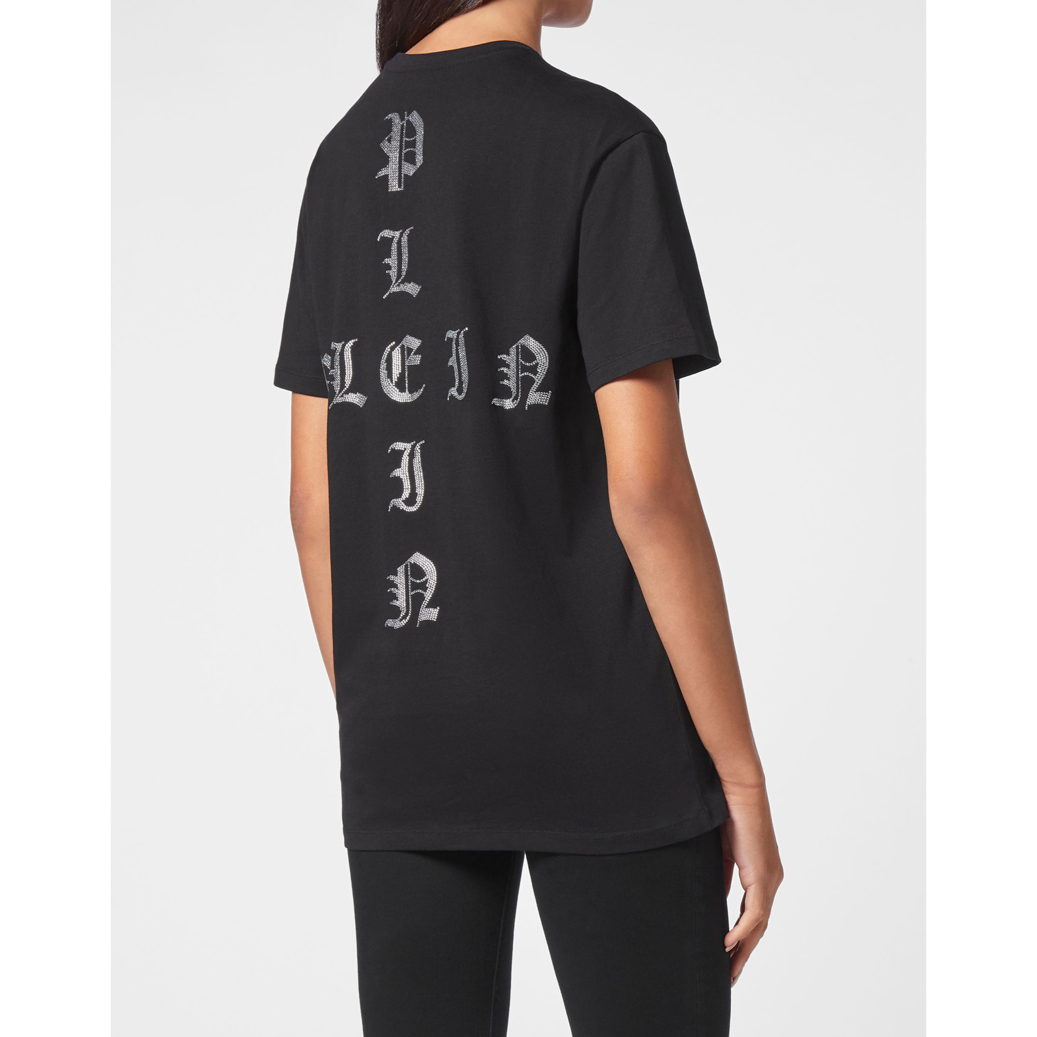 PHILIPP PLEIN T-Shirt Round Neck GOTHIC PLEIN