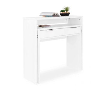 Mesa de escritorio consola Aput Blanco