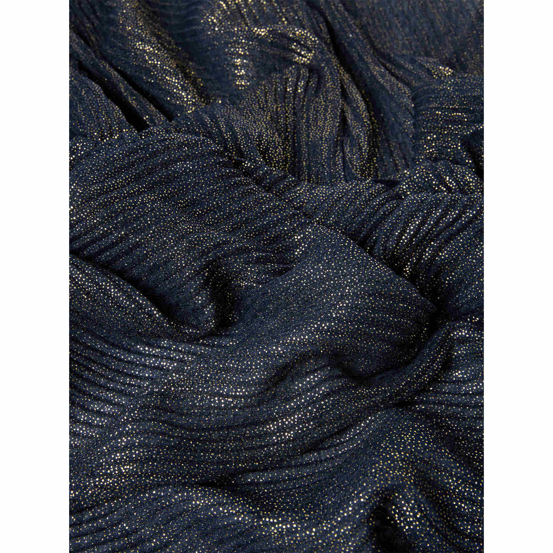 Fiorella Rubino - Stola scintillante con punti luce - Oro