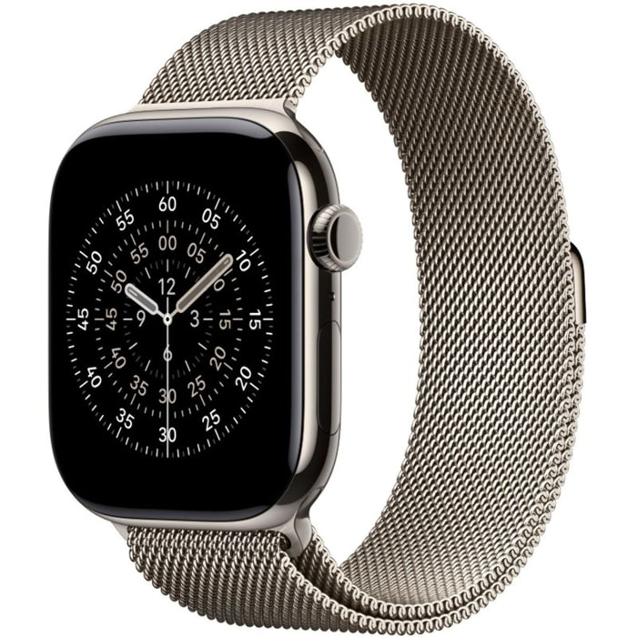 Bracelet APPLE 46 mm - S/M Milanais naturel